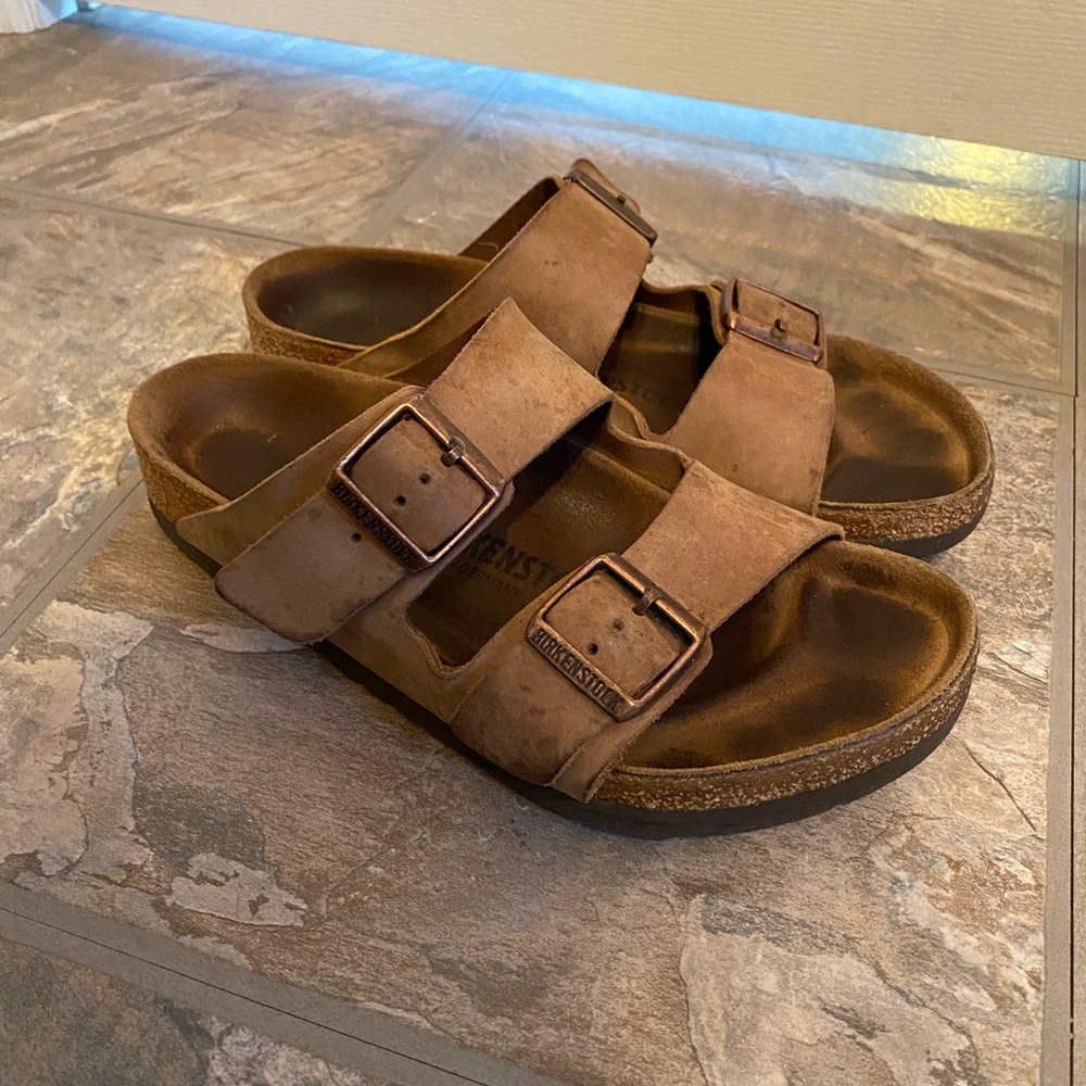 Brown/Taupe Birkenstocks size 39